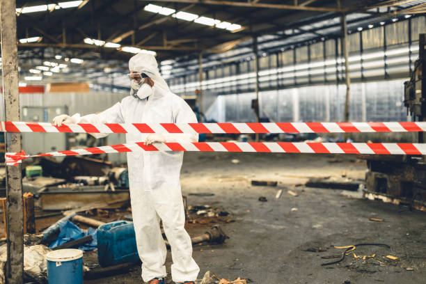 Professional Biohazard technician working in Cowiche, WA